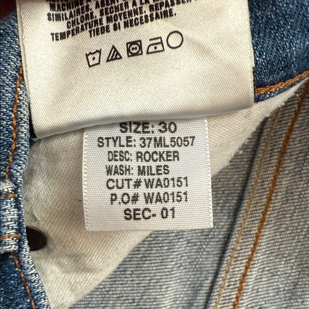 Joe's Jeans Classic Blue Flare Jeans - Picture 5 of 6